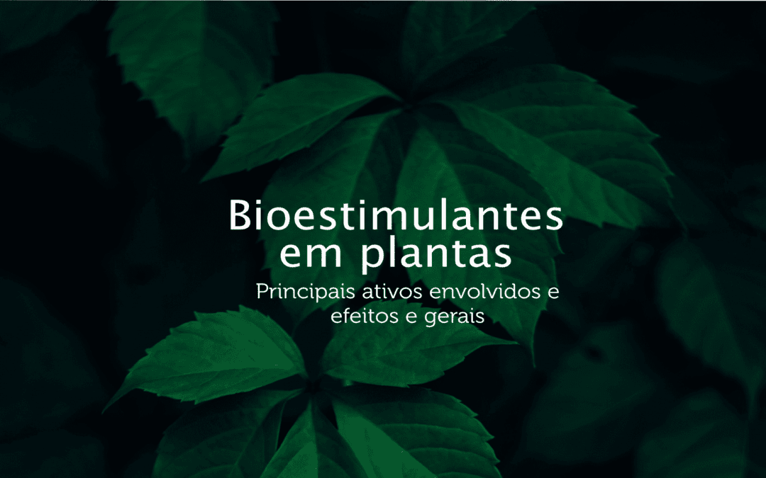 Bioestimulantes em plantas: Ativos envolvidos e efeitos gerais.